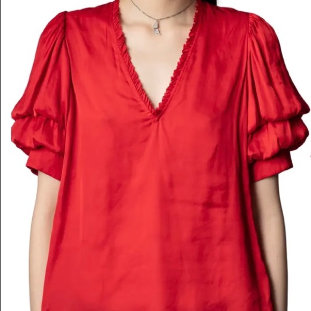 Zadig & Voltaire Taste Satin Blouse